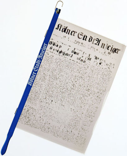 1989, Zeitungshalter Aleator