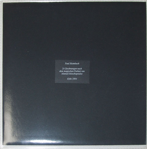 1994, 24 Zeichnungen nach Manuel Moschopoulos