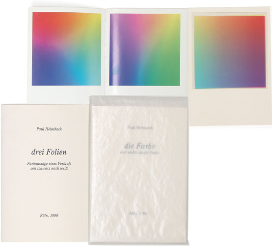 die Farbe, und nichts als die Farbe