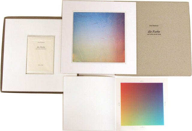 die Farbe, und nichts als die Farbe